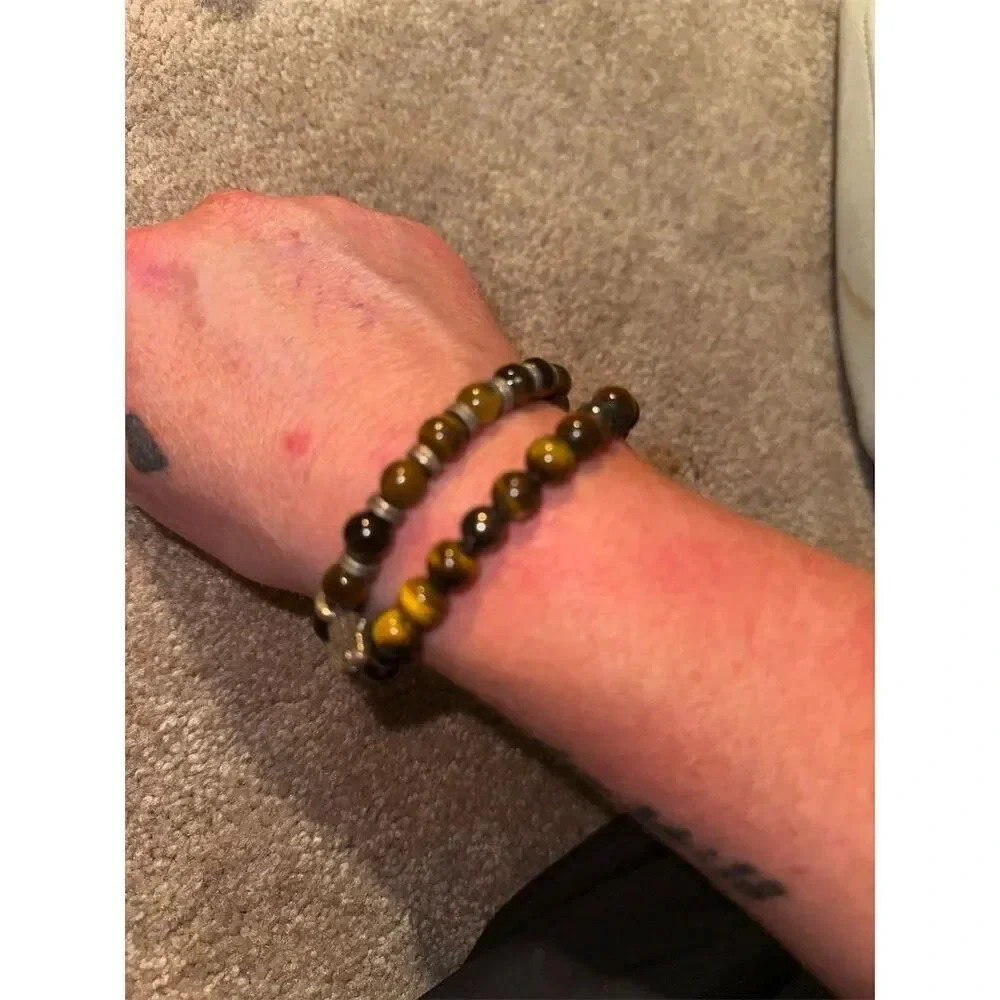 Tiger's Eye Power & Protection Bracelets (SOLD INDIVIDUALLY) - Picture 3 of 11